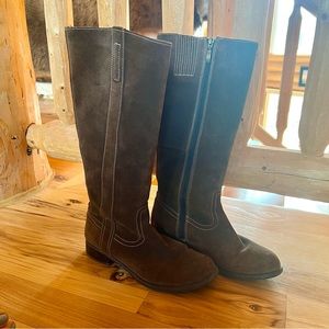 Guess Suede Leather Boots Women’s 8